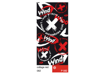 Braga Wind Polarwind Collage Red WP082