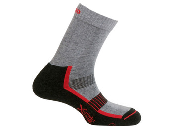 Calcetines Mund Andes Gris-Negro