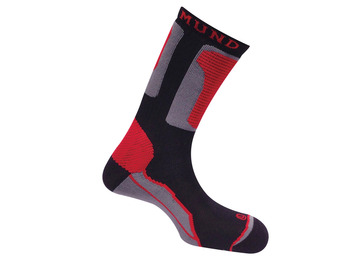 Calcetines Mund Roller Rojo/Negro/Gris