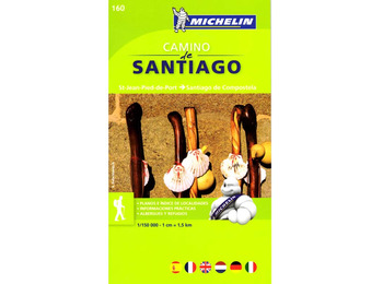 Camino de Santiago Michelin 1:150.000