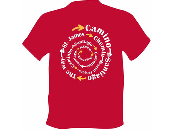 Camiseta Circulo Rojo