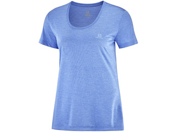 Camiseta Salomon Agile SS Tee W Azul