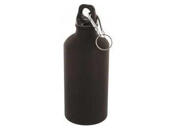 Cantimplora Aluminio Highlander 0,5 Litro Negro