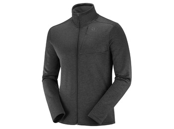 Chaqueta Salomon Transition FZ Negro