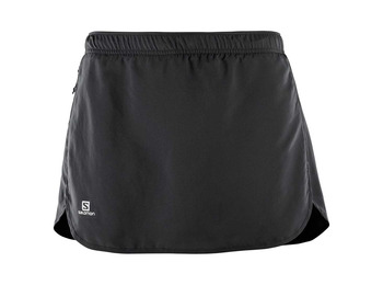 Falda Salomon Agile Skort W Negro