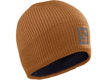 Gorro Salomon Logo Beanie Marrón