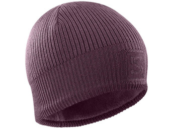 Gorro Salomon Logo Beanie Morado