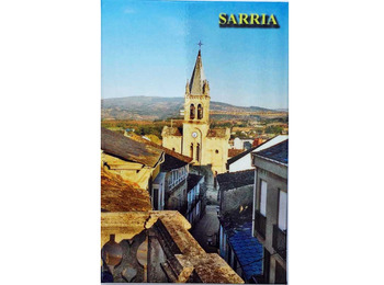 Imán Sarria Iglesia Santa Marina 5,4 x 8 cm