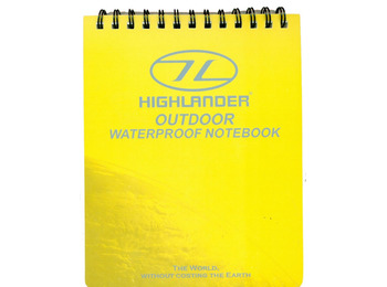 Libreta Highlander Impermeable