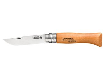 Navaja Opinel Carbono n.8 con Funda