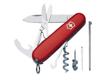 Navaja Victorinox Compact 14 usos 91 mm Rojo granate