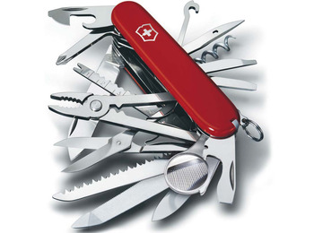 Navaja Victorinox Swiss Champ Roja