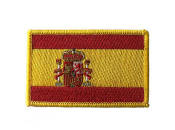 Parche bordado Bandera de España grande