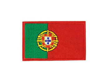 Parche bordado tela Bandera Portugal