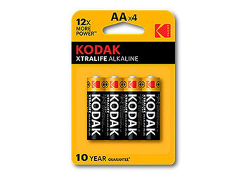 Pilas alcalinas Kodak Xtralife AA LR06