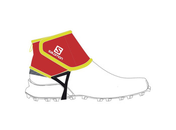 Polainas Salomon Trail Gaiters Low Rojo/Amarillo