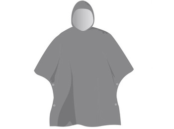 Poncho Elementerre Bantou Gris