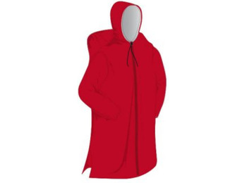 Poncho Elementerre Pelerin Rojo