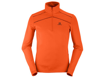 Pullover Salomon Discovery LT HZ Naranja