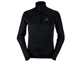 Pullover Salomon Discovery LT HZ Negro Oscuro