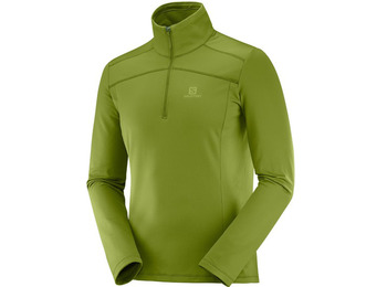 Pullover Salomon Discovery LT HZ Verde Ocre