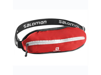 Riñonera Salomon Agile Single Belt Rojo/Blanco