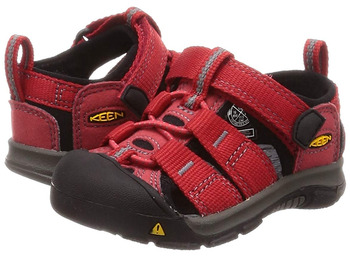 Sandalia Keen Newport H2 Tots Rojo/Negro