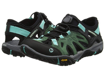 Sandalia Merrell All Out Blaze Sieve W Verde/Turquesa