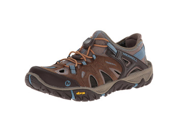 Sandalia Merrell Allout Blaze Sieve W Marrón/Mostaza