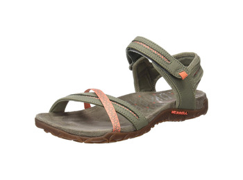 Sandalia Merrell Terran Cross II Beige/Coral