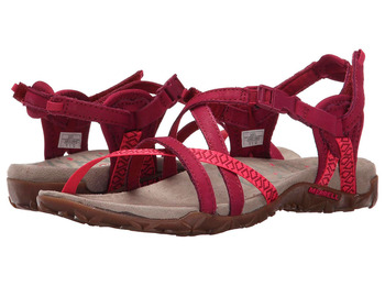 Sandalia Merrell Terran Lattice II Fucsia