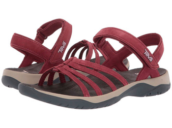 Sandalia Teva Elzada Leather Granate