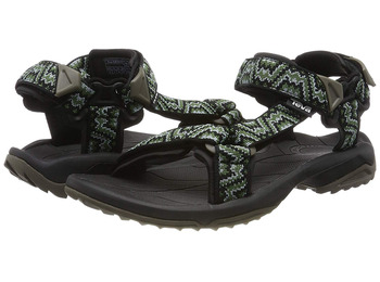 Sandalia Teva Terra Fi Lite Negro/Verde