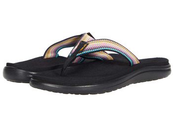 Sandalia Teva Voya Flip W Negro/Multicolor