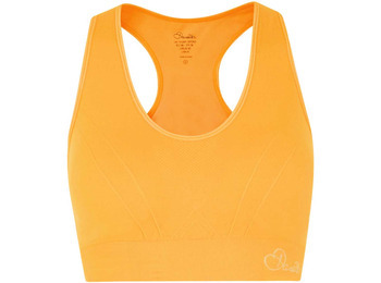 Sujetador deportivo Dare2B Warm Up Bra Naranja