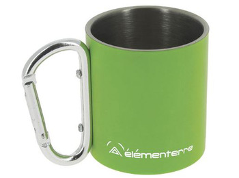 Taza Elementerre Mahon con mosquetón Verde