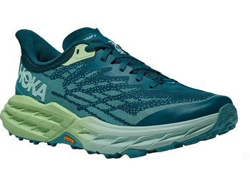 Zapatilla Hoka Speedgoat 5 W Aguamarina/Verde