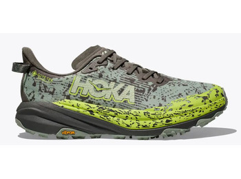 Zapatilla Hoka Speedgoat 6 GTX Gris/Verde