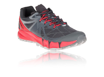 Zapatilla Merrell Agility Peak Flex Gris/Rojo