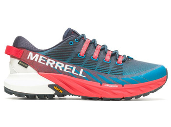 Zapatilla Merrell Agitily Peak 4 GTX Azul/Rojo