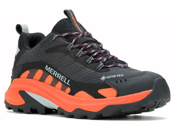 Zapatilla Merrell Moab Speed 2 GTX Negro/Naranja