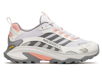 Zapatilla Merrell Moab Speed 2 GTX W Blanco/Gris/Coral