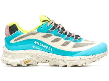 Zapatilla Merrell Moab Speed GTX W Beige/Azul