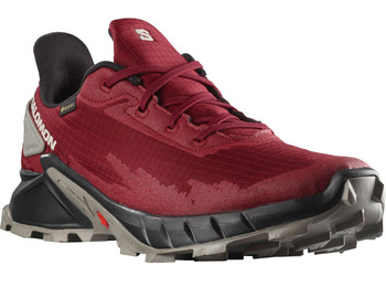 Zapatilla Salomon Alphacross 4 GTX Rojo