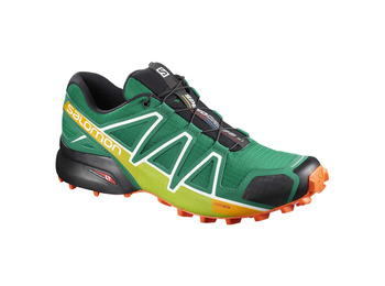 Zapatilla Salomon Speedcross 4 Verde/Lima/Naranja