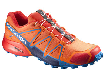 Zapatilla Salomon Speedcross 4 Naranja/Rojo/Azul