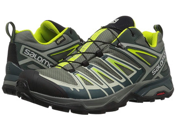 Zapatillas Salomon X Ultra 3 GTX Verde/Gris/Lima