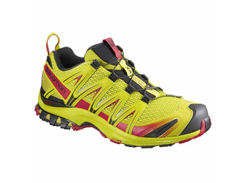 Zapatilla Salomon XA PRO 3D Amarillo/Rojo/Negro