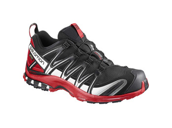 Zapatilla Salomon XA PRO 3D GTX Negro/Blanco/Rojo