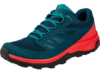 Zapatillas Salomon Outline GTX Verde/Rojo